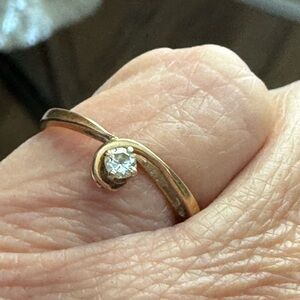 Gold and Diamond Ring